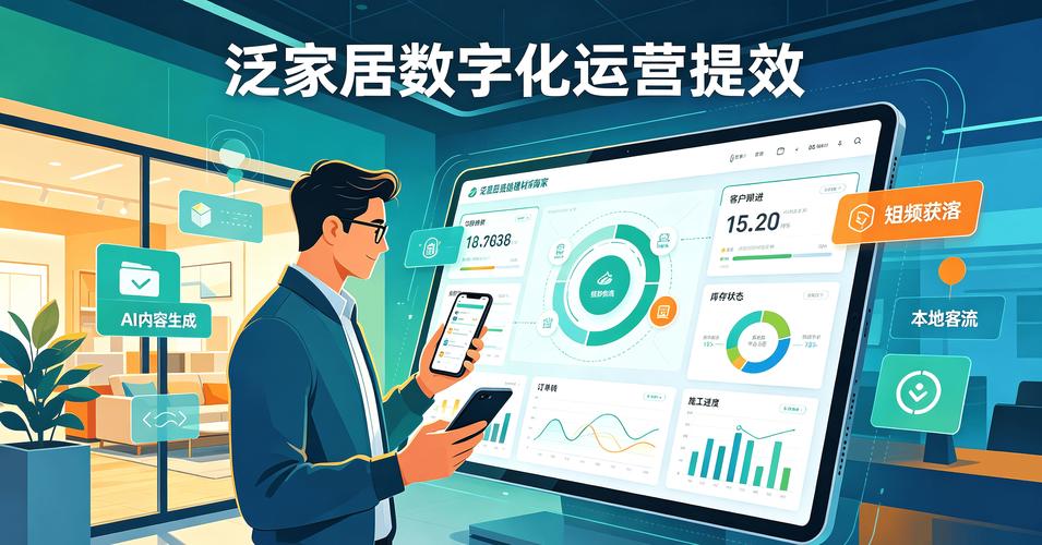 行業(yè)洗牌落幕!數(shù)字化+全場景服務(wù),解鎖家居商家長效盈利新路徑